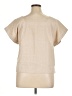 Madewell Tan Short Sleeve Blouse Size XL - photo 2