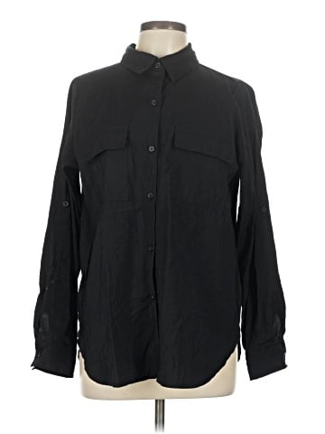 Max Studio Long Sleeve Button-Down Shirt (view 1)