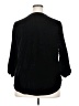 Torrid Black 3/4 Sleeve Blouse Size 2X Plus (2) - photo 2