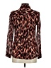 Assorted Brands 100% Viscose Animal Print Brown Long Sleeve Blouse Size EU 40 / US 10 - photo 2