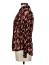 Assorted Brands 100% Viscose Animal Print Brown Long Sleeve Blouse Size EU 40 / US 10 - photo 5
