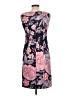 Connected Apparel Floral Pink Casual Dress Size 10 - photo 2