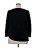Talbots Solid Black Pullover Sweater Size 2X(18-20) - photo 2