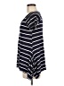 Olivia Blu Stripes Blue Short Sleeve T-Shirt Size M - photo 5