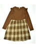 Unbranded Plaid Brown Dress Size 11 - 12 - photo 1