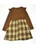 Unbranded Plaid Brown Dress Size 11 - 12 - photo 2