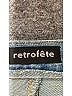 retrofête Chevron-herringbone Green Jeans Size 24 waist - photo 7