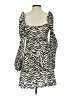 ASOS Design Animal Print Ivory Casual Dress Size 4 - photo 2