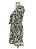 ASOS Design Animal Print Ivory Casual Dress Size 4 - photo 5