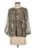 Maurices 100% Polyester Green 3/4 Sleeve Blouse Size S - photo 1