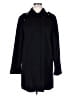 Burberry 100% Cotton Black Coat Size 10 - photo 1