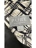 Pure Collection 100% Silk Argyle Gray Long Sleeve Silk Top Size 4 - photo 7