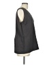 Eileen Fisher Gray Tan Sweater Vest Size LgEstimated - photo 4