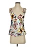 Amanda U. 100% Polyester Ivory Sleeveless Blouse Size S - photo 1