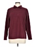 Lands' End 100% Polyester Burgundy Fleece Size L (petite) - photo 1