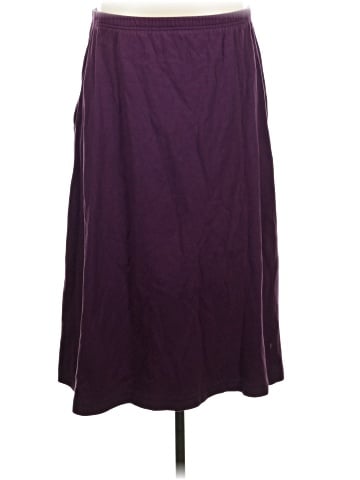 Lands' End Casual Skirt (view 1)