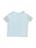Taille O 100% Cotton Blue Short Sleeve Top Size Newborn - photo 2