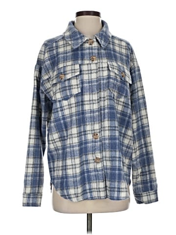 LA Hearts Long Sleeve Blouse (view 1)