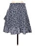 Shein 100% Polyester Print Blue Casual Skirt Size M - photo 2