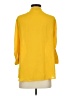 Suzy Shier 100% Polyester Yellow 3/4 Sleeve Blouse Size M - photo 2