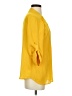 Suzy Shier 100% Polyester Yellow 3/4 Sleeve Blouse Size M - photo 4