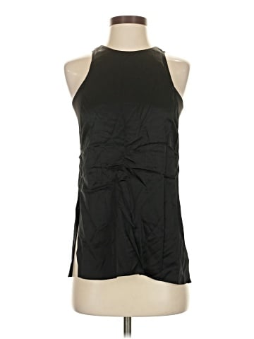 Helmut Lang Sleeveless Silk Top (view 1)