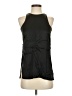Helmut Lang 100% Silk Black Sleeveless Silk Top Size P (petite) - photo 1