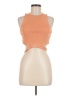 Zara Orange Sleeveless Top Size M - photo 1