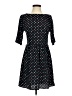 Everly 100% Polyester Polka Dots Black Casual Dress Size M - photo 1