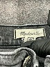 Madewell Chevron-herringbone Gray Black Jeans Size 27 waist - photo 7