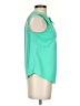 Merona 100% Polyester Green Sleeveless Blouse Size XS - photo 4