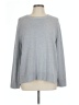 Ella Moss Solid Gray Pullover Sweater Size L - photo 1