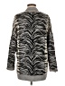 Carlisle Animal Print Gray Cardigan Size M - photo 2