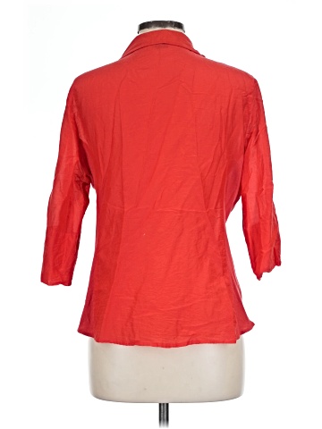 Ann Taylor Factory 3/4 Sleeve Button-Down Shirt (view 2)