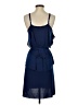 Assorted Brands Solid Blue Casual Dress Size S - photo 2