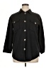 Inner Circle Inc. Black 3/4 Sleeve Button-Down Shirt Size XL - photo 1