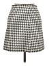 Tomorrowland Houndstooth Gray Casual Skirt Size 36 waist - photo 1