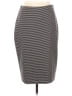 Ann Taylor Stripes Black Casual Skirt Size 10 - photo 1