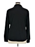Van Heusen Solid Black Long Sleeve Blouse Size XL - photo 2