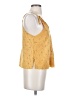 Easel Yellow Sleeveless Blouse Size S - photo 4