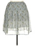 Max Studio 100% Polyester Paisley Gray Casual Skirt Size XL - photo 2