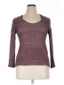 Dee Elly Tweed Burgundy Pullover Sweater Size XL (estimated) - photo 1