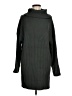 Lillusory Black Green Turtleneck Sweater Size M - photo 1