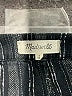 Madewell Stripes Black Shorts Size S - photo 3