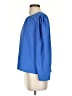 Ann Taylor 100% Polyester Blue Long Sleeve Blouse Size S - photo 5