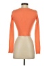 Shein 100% Acrylic Orange Turtleneck Sweater Size 2 - photo 2