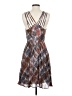 Maple Argyle Brown Casual Dress Size 4 - photo 2