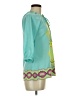 Britt Ryan 100% Silk Teal 3/4 Sleeve Silk Top Size XS - photo 4
