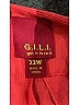 G.I.L.I. 100% Viscose Solid Orange Red 3/4 Sleeve Blouse Size 22 - photo 7