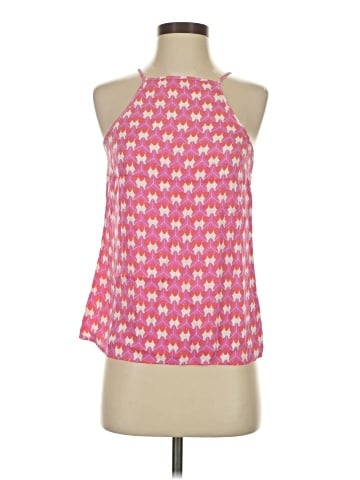 Banana Republic Milly Collection Sleeveless Silk Top (view 1)